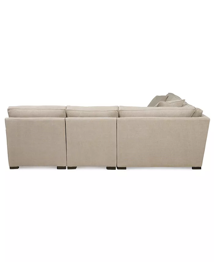 Furniture Radley Fabric 5-Piece Sectional Sofa Created For Macy's Furniture