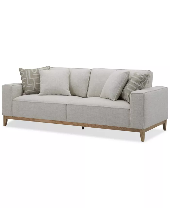 Furniture Rosecrans 92" Fabric Sofa Created For Macy's Furniture