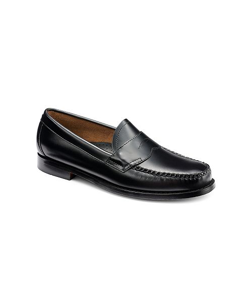 GH Bass G.H.BASS Men's 1936 Logan Flat Strap Weejuns® Loafers Men's Shoes