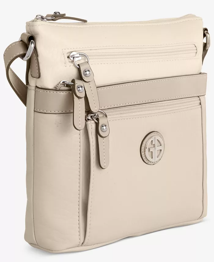 Giani Bernini Colorblock Pebble Crossbody Exclusively At Macy's Handbags Purses & Accessories