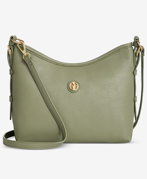 Giani Bernini Pebble Soft Medium Shoulder Bag Exclusively at Macy's Handbags Purses & Accessories