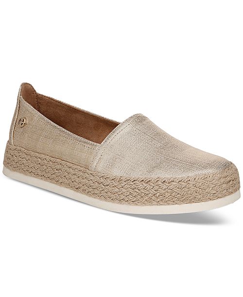 Giani Bernini Women's Archerr Slip On Espadrilles Created For Macy's Women's Fashion Shoes & Accessories
