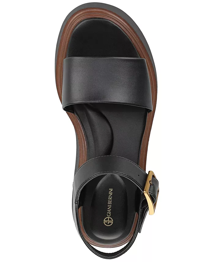 Giani Bernini Women's Teagann Platform Wedge Sandals Created For Macy's Women's Fashion Shoes & Accessories