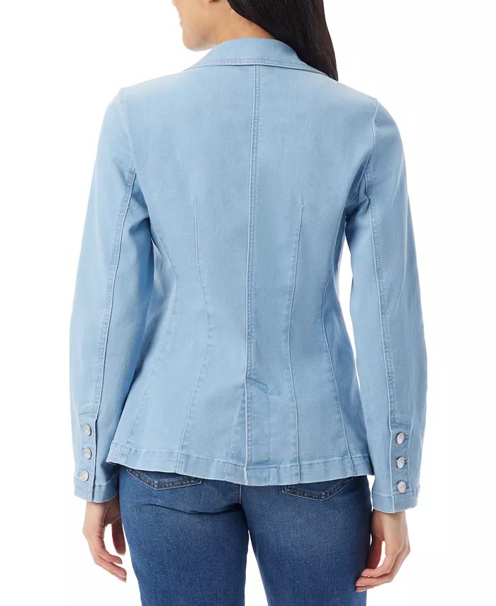 Gloria Vanderbilt Women's Denim Blazer Women's Fashion Shoes & Accessories