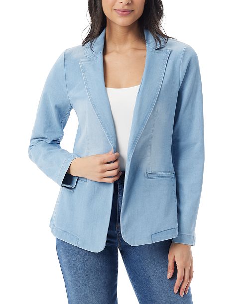 Gloria Vanderbilt Women's Denim Blazer Women's Fashion Shoes & Accessories