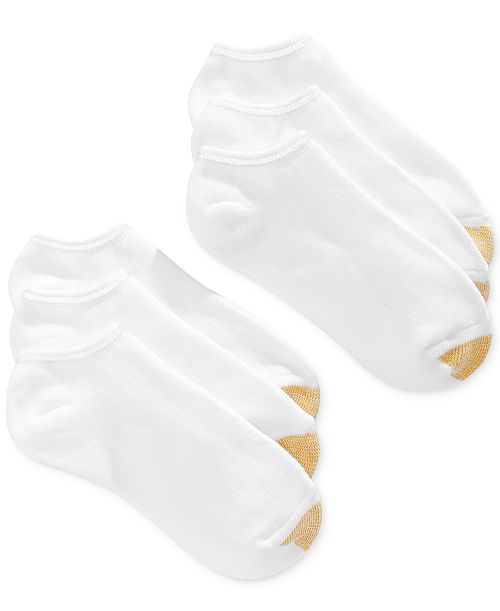 Gold Toe Women's 6-Pack Casual Cushion Liner Socks Women's Fashion Shoes & Accessories