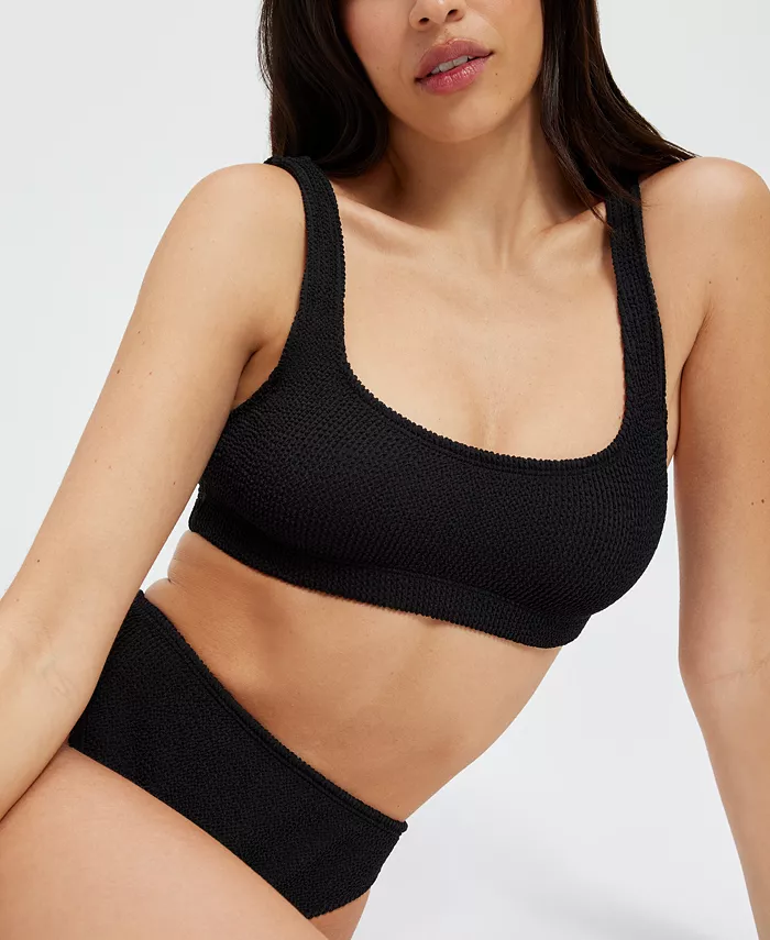 Good American Women's Always Fits Bralette Bikini Top Women's Fashion Shoes & Accessories