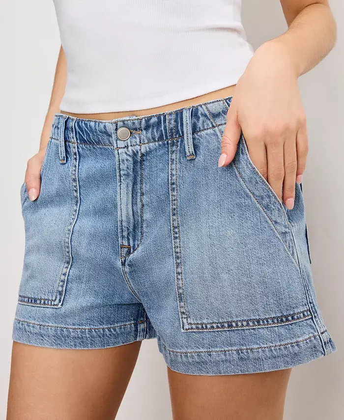 Good American Women's Lite High-Rise Shorts Women's Fashion Shoes & Accessories