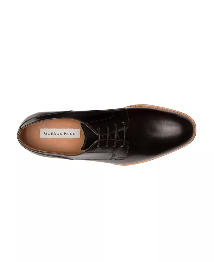 Gordon Rush Men’s Hastings Dress Lace-Up Plain Toe Derby Leather Shoes Men's Shoes