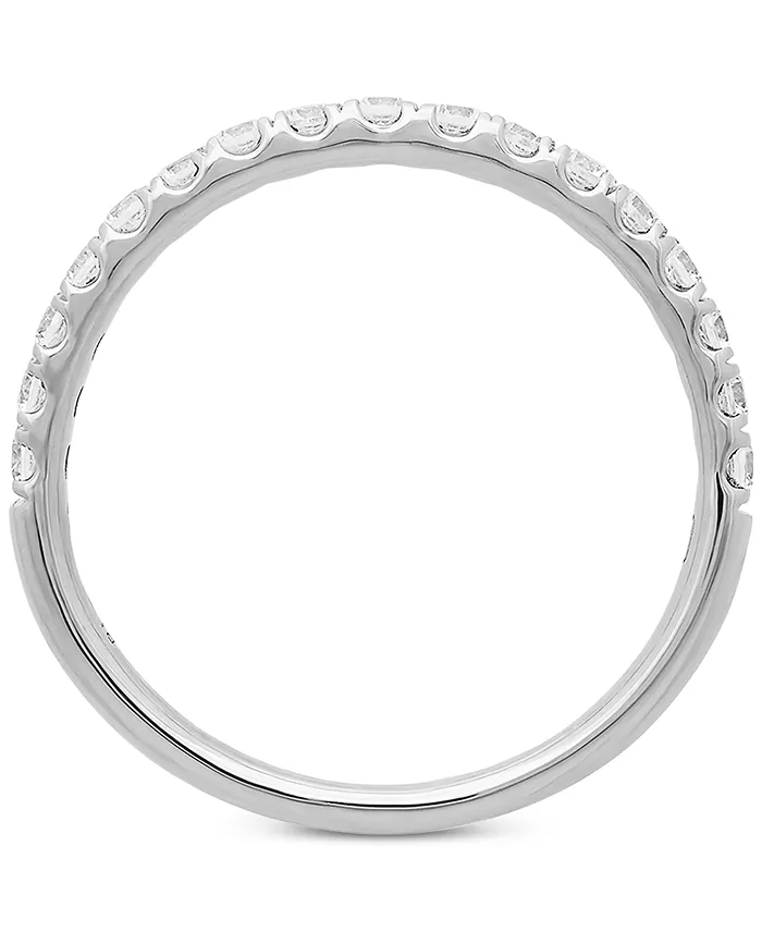 Grown With Love IGI Certified Lab Grown Diamond Band (3/8 Ct. T.w.) In 14k White Or Yellow Gold Jewelry & Watches