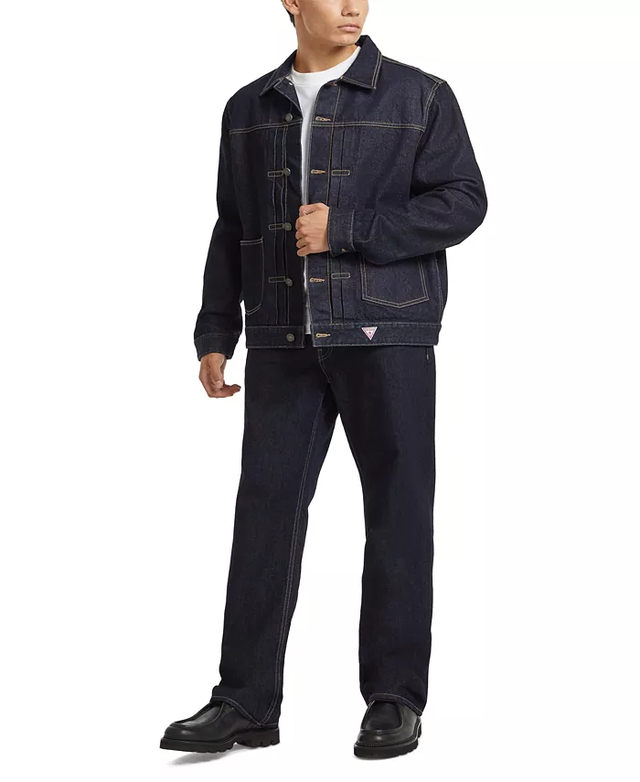 GUESS JEANS Men's Selvedge Jacket Men's Fashion & Accessories