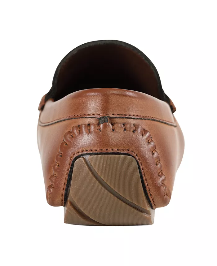 GUESS Men's Aarav Moc Toe Slip On Driving Loafers Men's Shoes