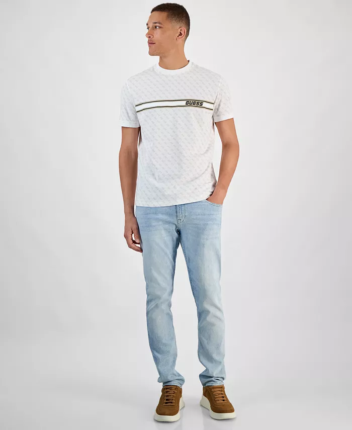 GUESS Men's Eco Jamey Logo T-shirt Men's Fashion & Accessories