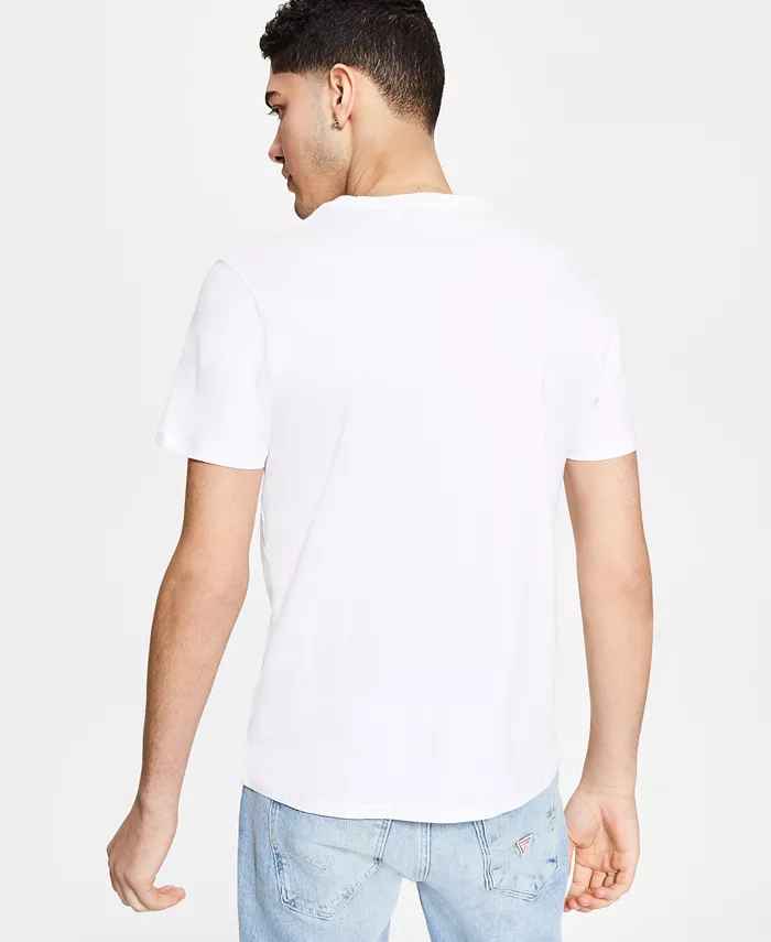 GUESS Men's Logo-Print T-Shirt Men's Fashion & Accessories