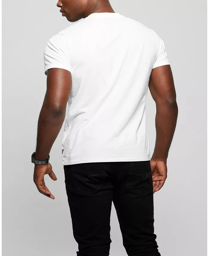 GUESS Men's Signature Short Sleeve T-shirt Men's Fashion & Accessories