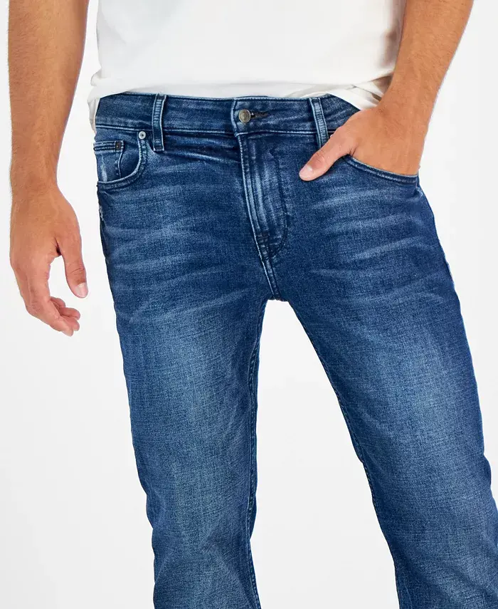 GUESS Men's Slim Straight Fit Jeans Men's Fashion & Accessories