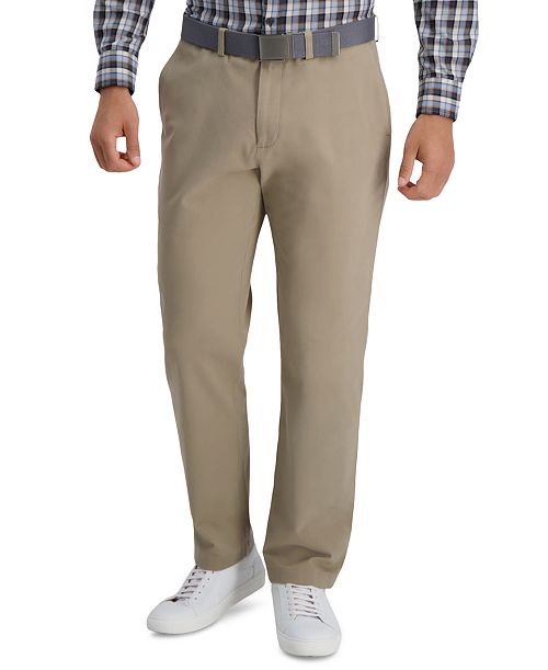 Haggar Men's Straight Fit Soft Chino Premium Dress Pant Men's Fashion & Accessories