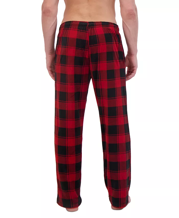 Hanes Men's Ultra Soft Plaid Brushed Fleece Pajama Pants Men's Fashion & Accessories