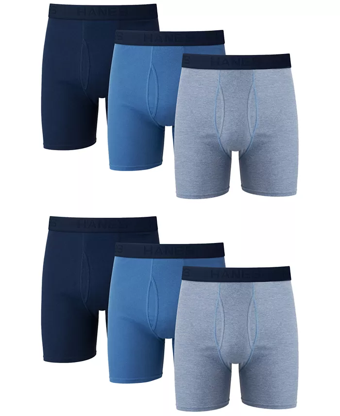 Hanes Ultimate® ComfortSoft Boxer Briefs 5+1 Bonus Pack Men's Fashion & Accessories
