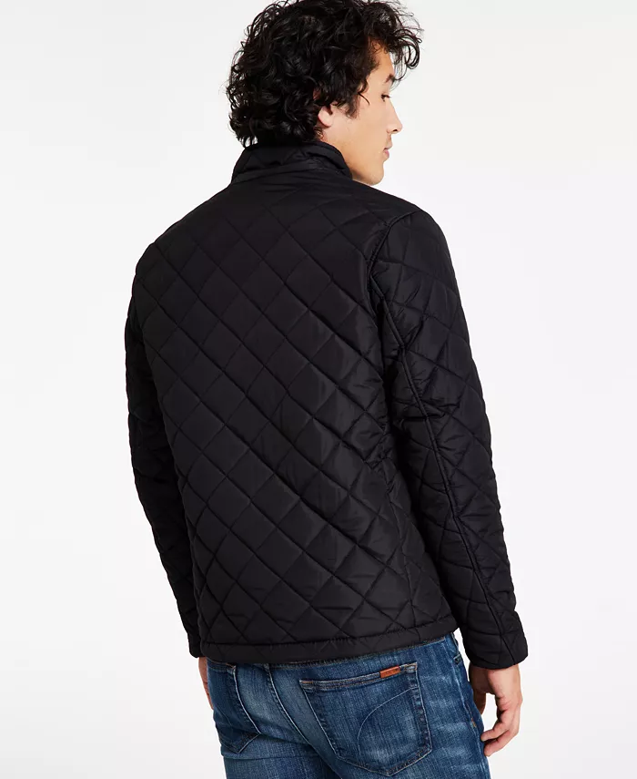 Hawke & Co. Men's Diamond Quilted Heritage Jacket Created For Macy's Men's Fashion & Accessories