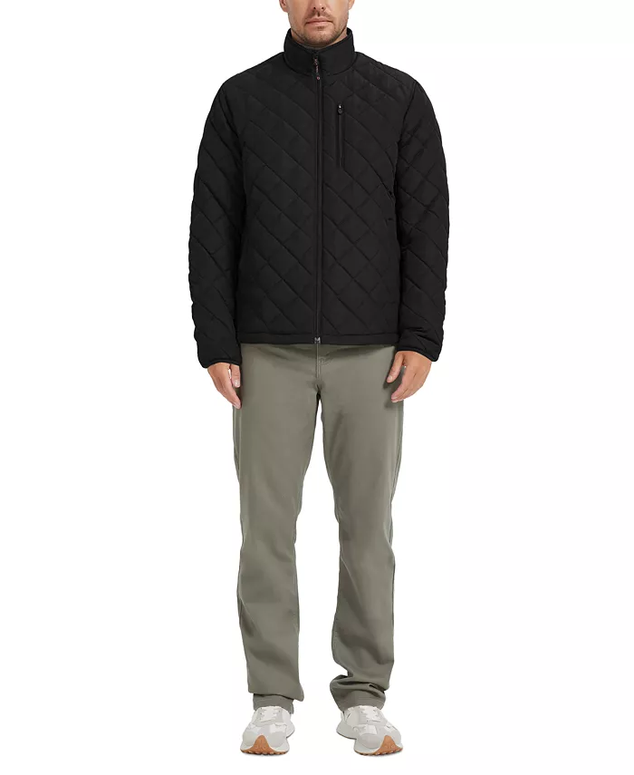 Hawke & Co. Men's Diamond Quilted Heritage Jacket Created For Macy's Men's Fashion & Accessories