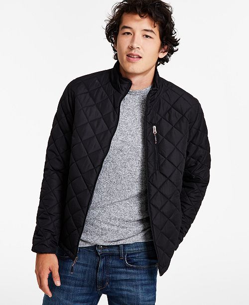 Hawke & Co. Men's Diamond Quilted Heritage Jacket Created for Macy's Men's Fashion & Accessories