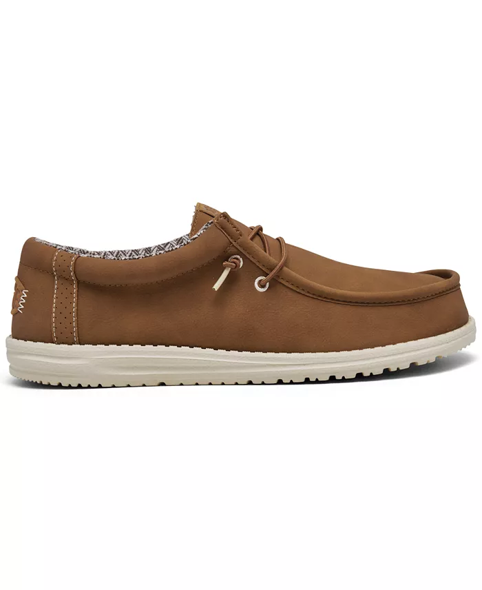 Hey Dude Men's Wally Classic Slip-On Casual Moccasin Sneakers From Finish Line Brands