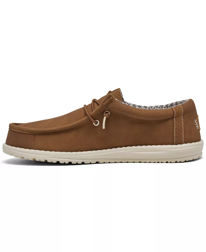 Hey Dude Men's Wally Classic Slip-On Casual Moccasin Sneakers From Finish Line Brands