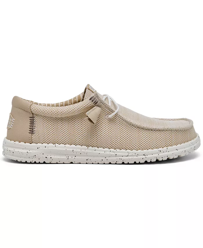 Hey Dude Men's Wally Stretch Slip-On Casual Moccasin Sneakers From Finish Line Brands