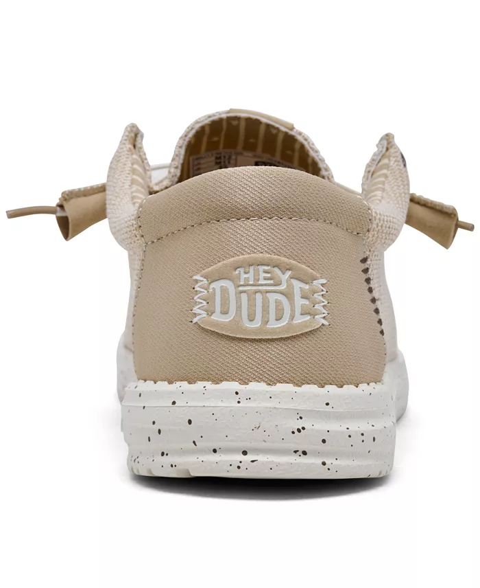 Hey Dude Men's Wally Stretch Slip-On Casual Moccasin Sneakers From Finish Line Brands