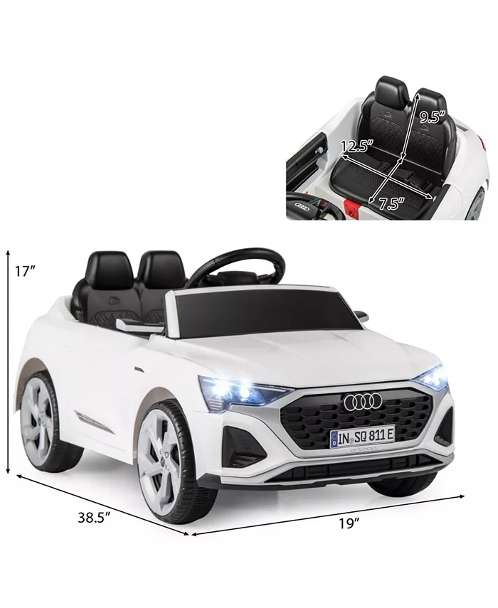 HONGGE 12V Ride-On Car - Remote Control & 3 Speeds All Toys