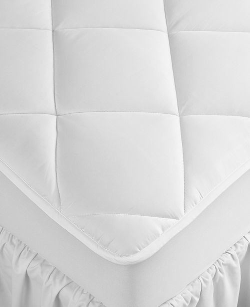 Hotel Collection 500 Thread Count Cotton Hypoallergenic Down Alternative Fill Extra Deep Mattress Pad Twin Exclusively at Macy’s Bed & Bath
