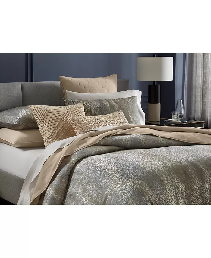 Hotel Collection CLOSEOUT Terra 3-Pc. Comforter Set Full/Queen Exclusively At Macy’s Bed & Bath