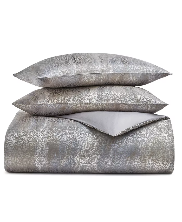 Hotel Collection CLOSEOUT Terra 3-Pc. Comforter Set Full/Queen Exclusively At Macy’s Bed & Bath