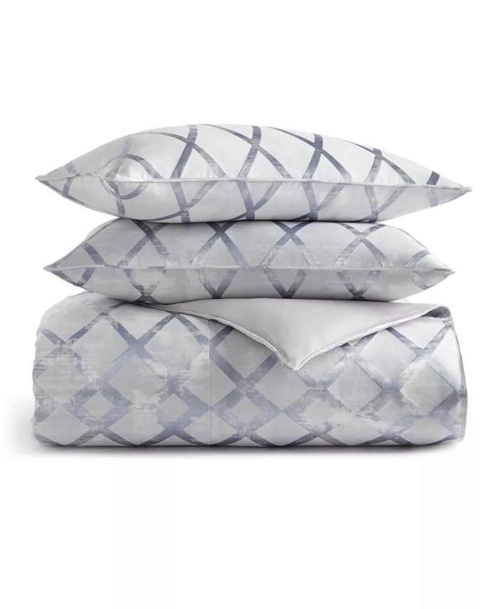 Hotel Collection Dimensional 3-Pc. Duvet Cover Set Full/Queen Exclusively At Macy’s Bed & Bath