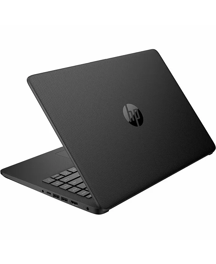 HP 14-dq3110nr 14" HD Laptop Intel Celeron N4500 1.1GHz 4GB RAM 64GB EMMC Windows 11 Home S Mode Jet Black Electronics