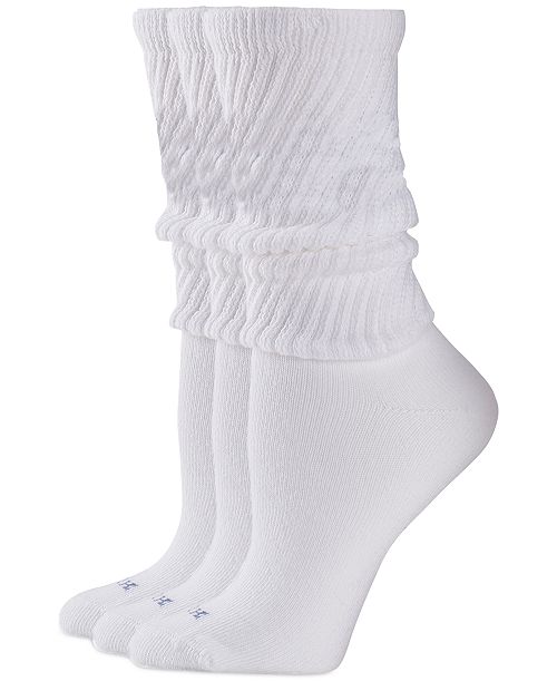 Hue Women's 3-Pk. Slouch Socks Women's Fashion Shoes & Accessories