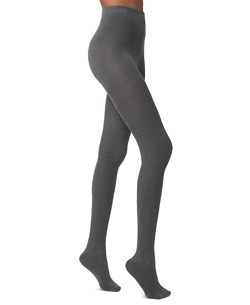 Hue Women's Cable Sweater Tights U24245 Women's Fashion Shoes & Accessories