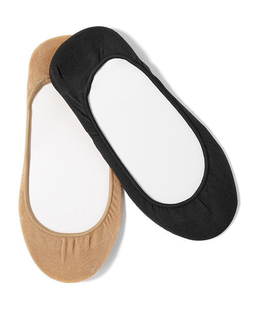 Hue Women's Hidden Cotton No Show 4 Pack Socks Women's Fashion Shoes & Accessories