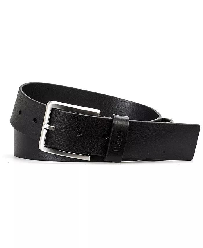 HUGO By Hugo Boss Men's Gionios Casual Leather Belt Men's Fashion & Accessories