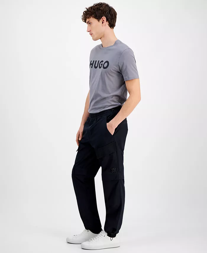 HUGO By Hugo Boss Men's Glenn Drawstring Cargo Pants Men's Fashion & Accessories