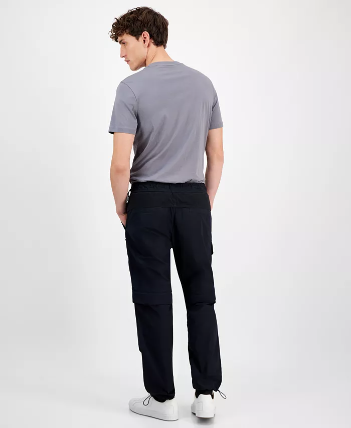 HUGO By Hugo Boss Men's Glenn Drawstring Cargo Pants Men's Fashion & Accessories