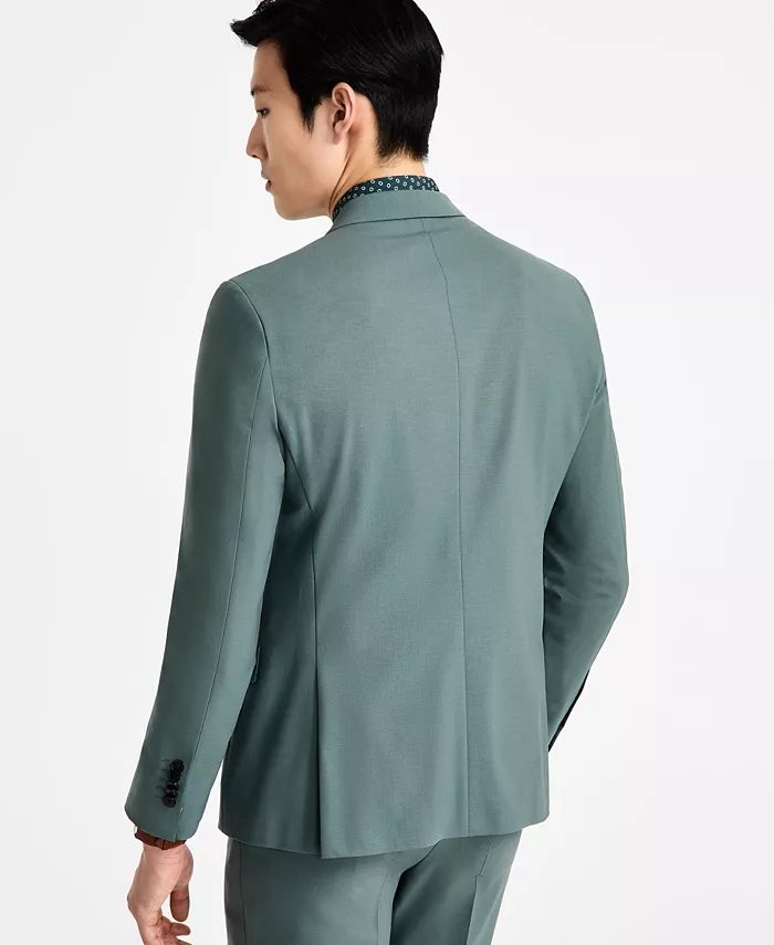 HUGO By Hugo Boss Men's Modern-Fit Wool Blend Suit Jacket Men's Fashion & Accessories