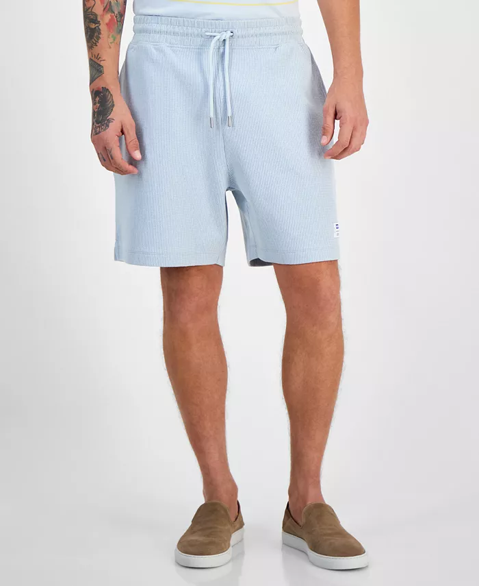 HUGO By Hugo Boss Men's Relaxed-Fit Drawstring Shorts Men's Fashion & Accessories
