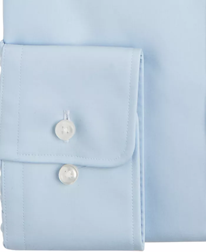 HUGO By Hugo Boss Men's Slim Fit Solid Cotton Dress Shirt Men's Fashion & Accessories