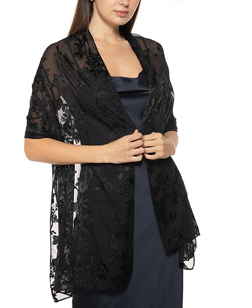 I.N.C. International Concepts Floral Evening Wrap Created for Macy's Women's Fashion Shoes & Accessories