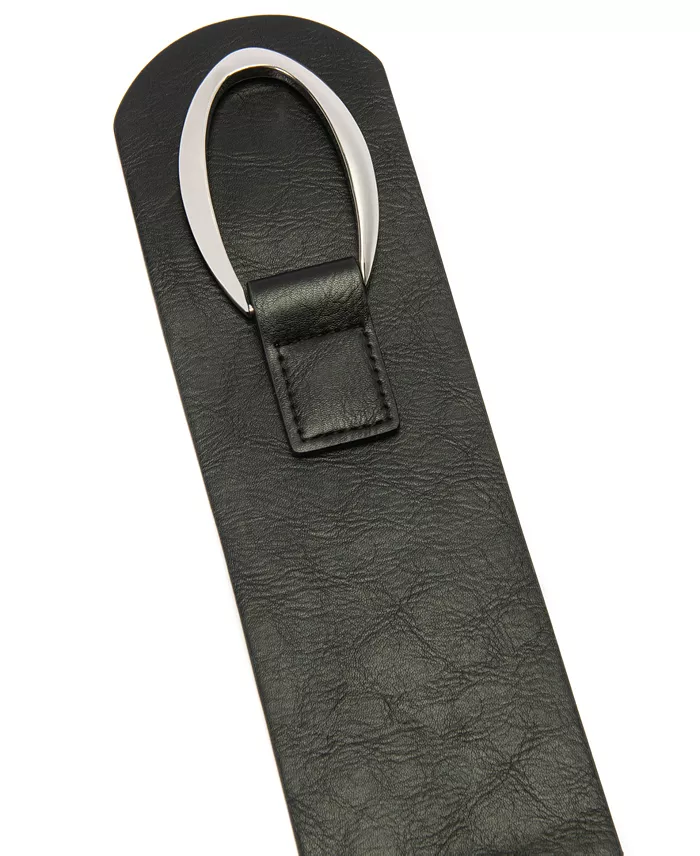 I.N.C. International Concepts Interlocking-Hook Stretch Belt Regular And Plus SizeInterlocking-Hook Stretch Belt Created For Macy's Women's Fashion Shoes & Accessories