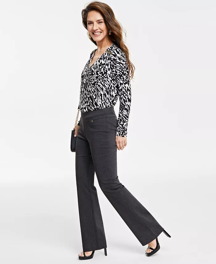 I.N.C. International Concepts Petite Mid-Rise Bootcut Pants Petite & Petite Short Created For Macy's Women's Fashion Shoes & Accessories