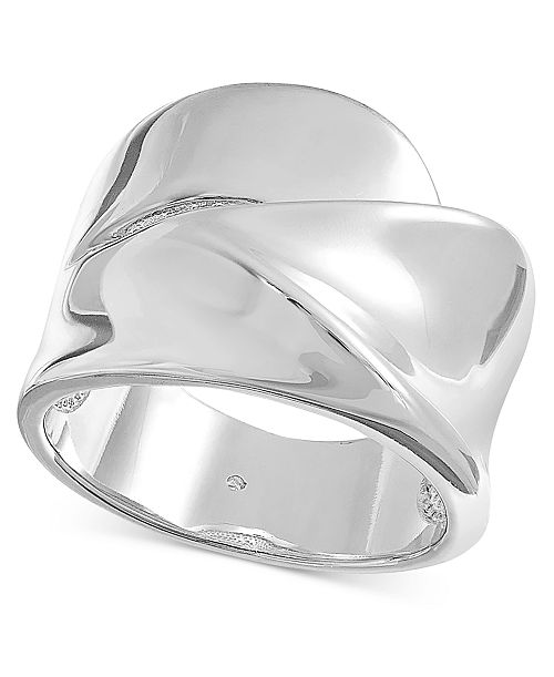 I.N.C. International Concepts Silver-Tone Sculptural Molded Ring Exclusively at Macy's Jewelry & Watches