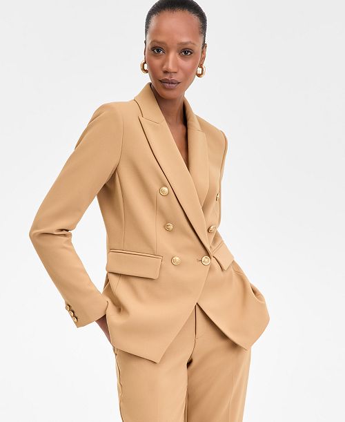 I.N.C. International Concepts Women's Double-Breasted Blazer Exclusively at Macy's Women's Fashion Shoes & Accessories